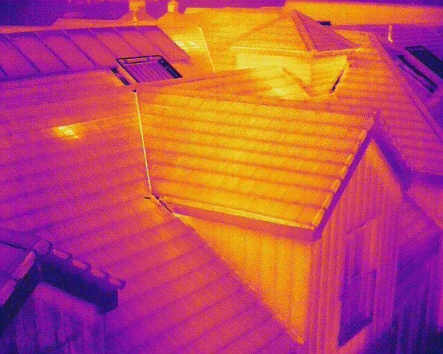 Thermal Imaging Roof Survey Image Wigan